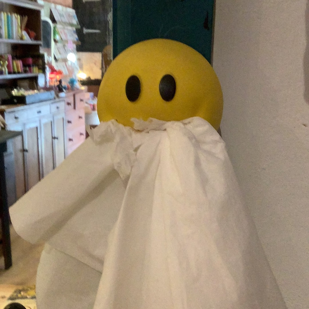 Smiley dish cloth holder