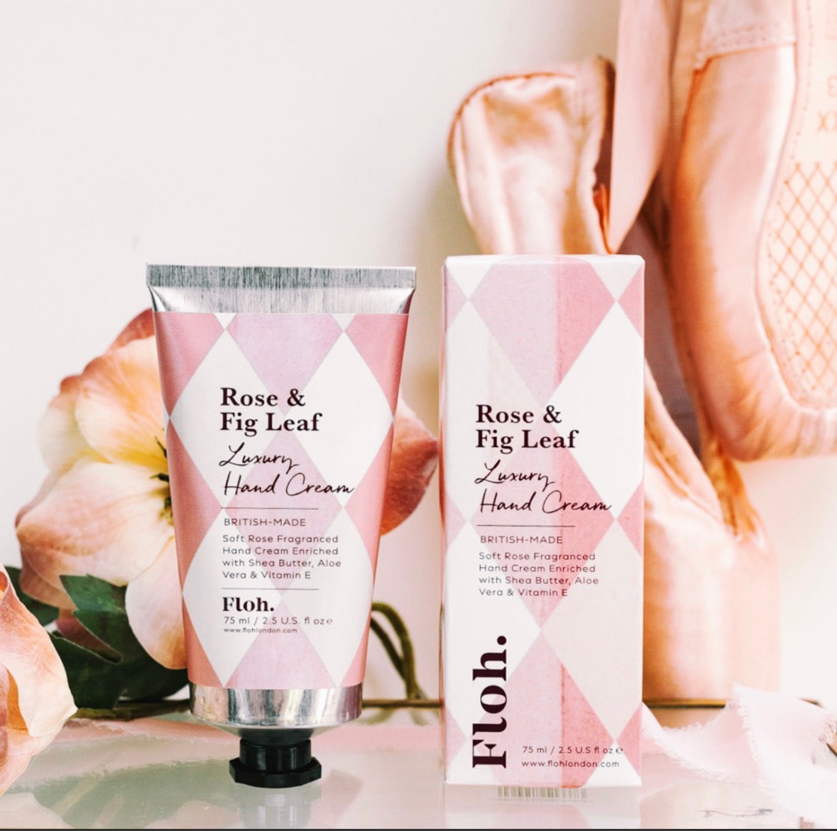 Rose and Fig Leaf hand cream