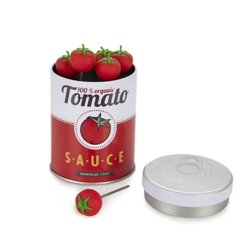 Snack forks - Tomato can