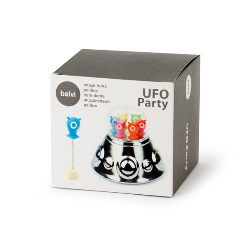 UFO party snack forks