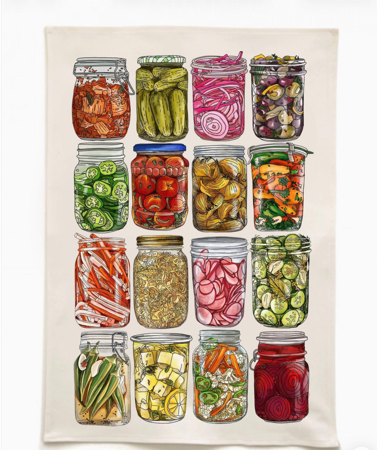 Pickles Tea Towel