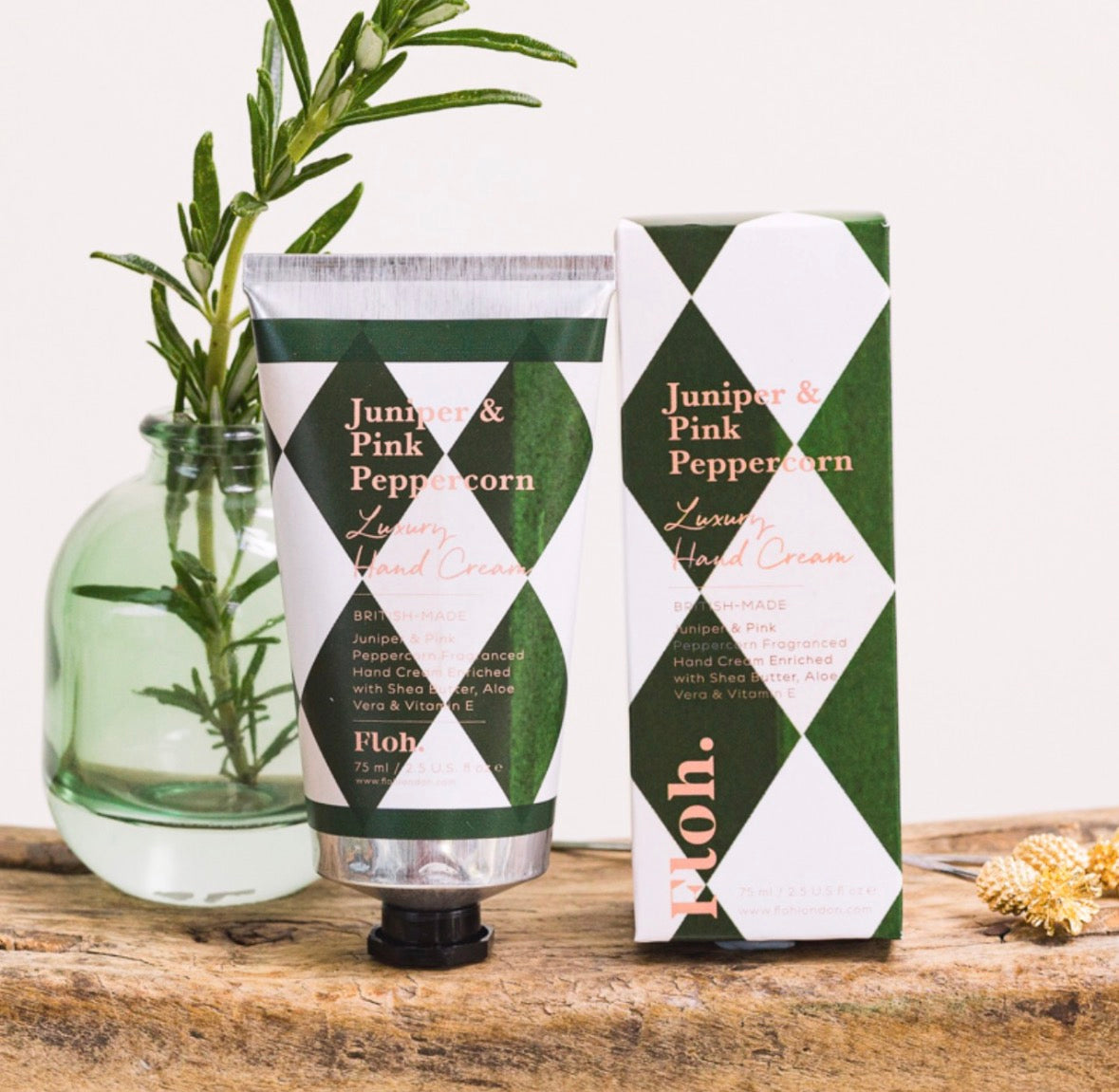 Juniper & Pink Peppercorn hand cream