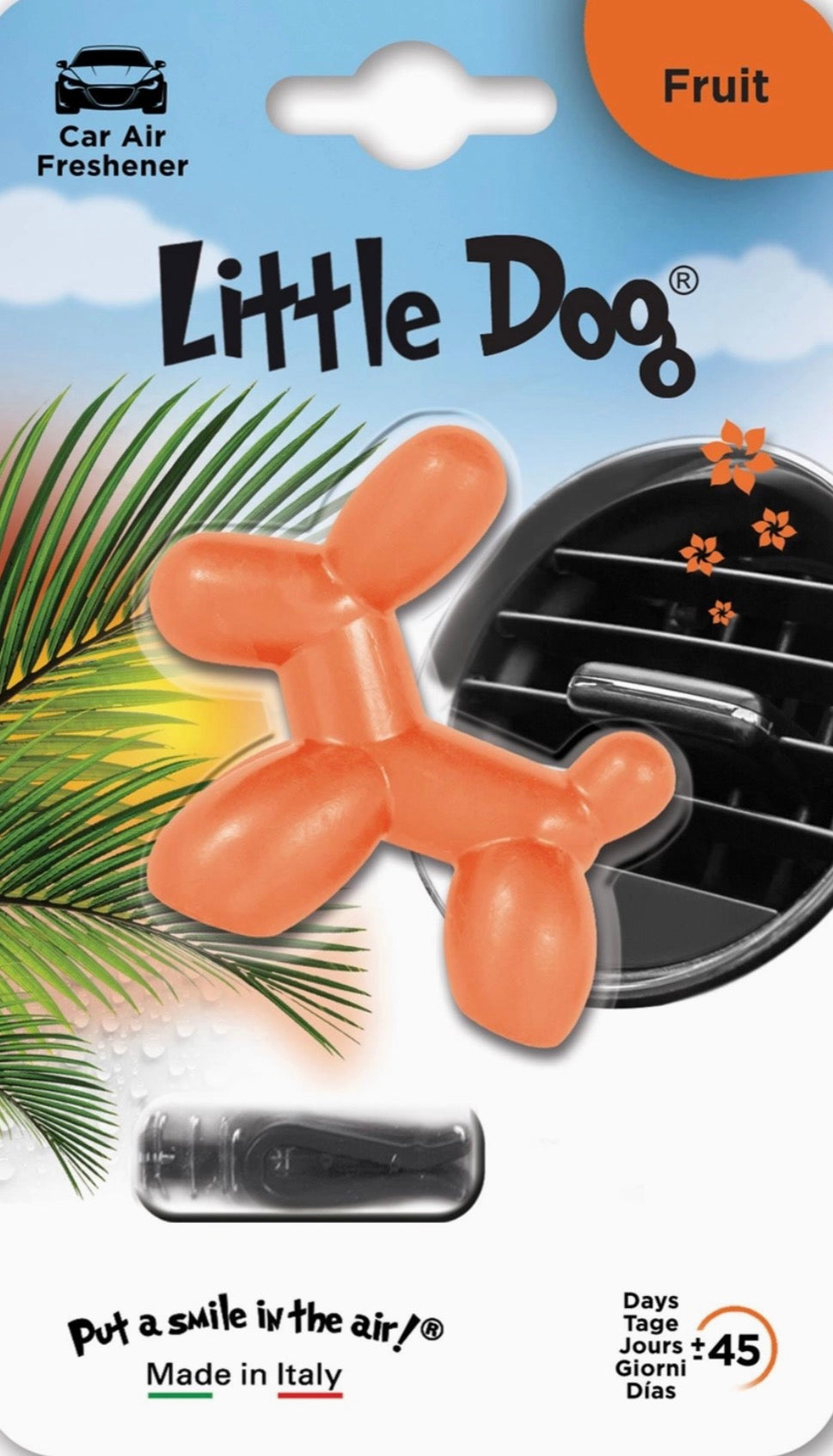 Little Dog car air freshener