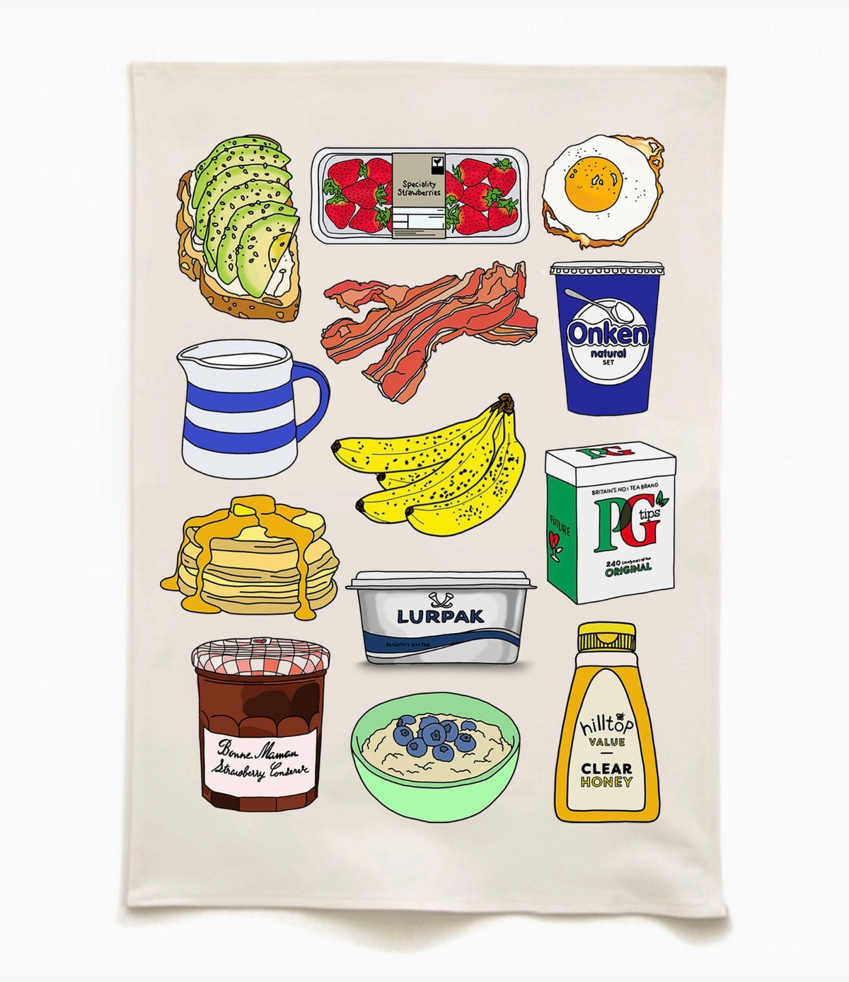 Good morning tea towel