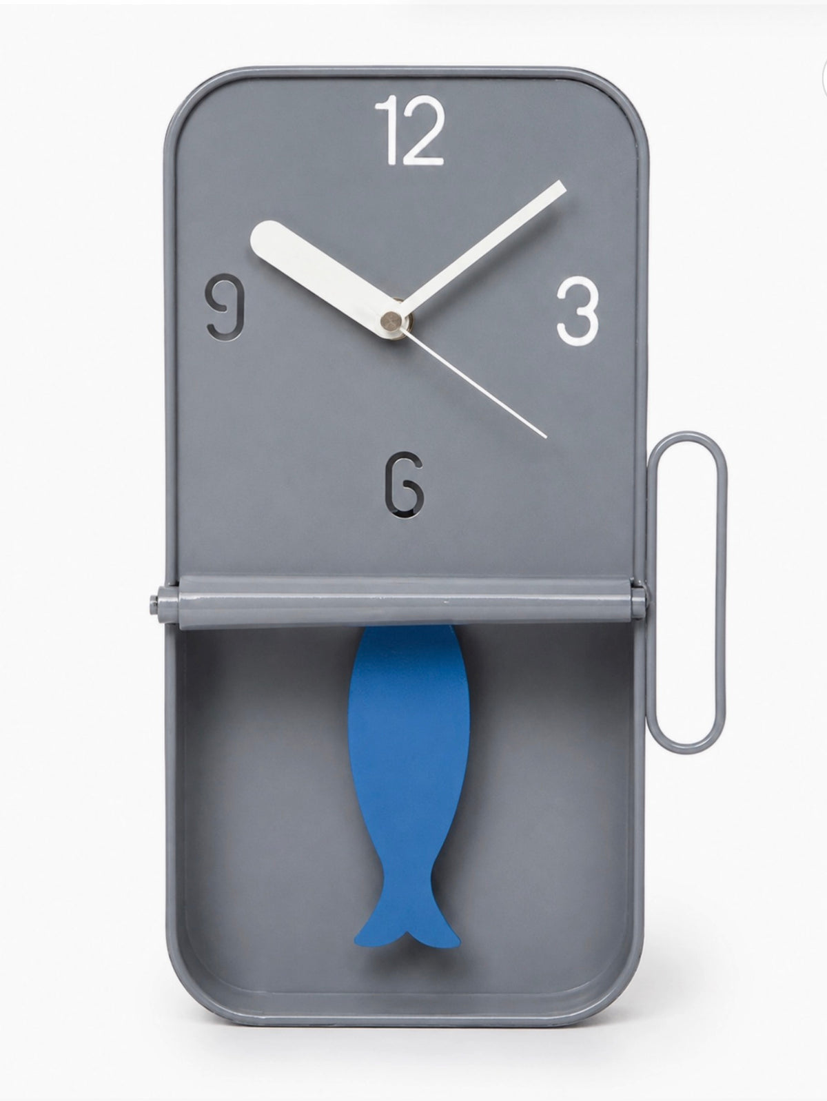 Sardine tin wall clock