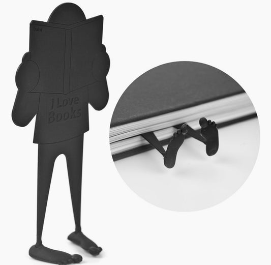 Squashed man book mark