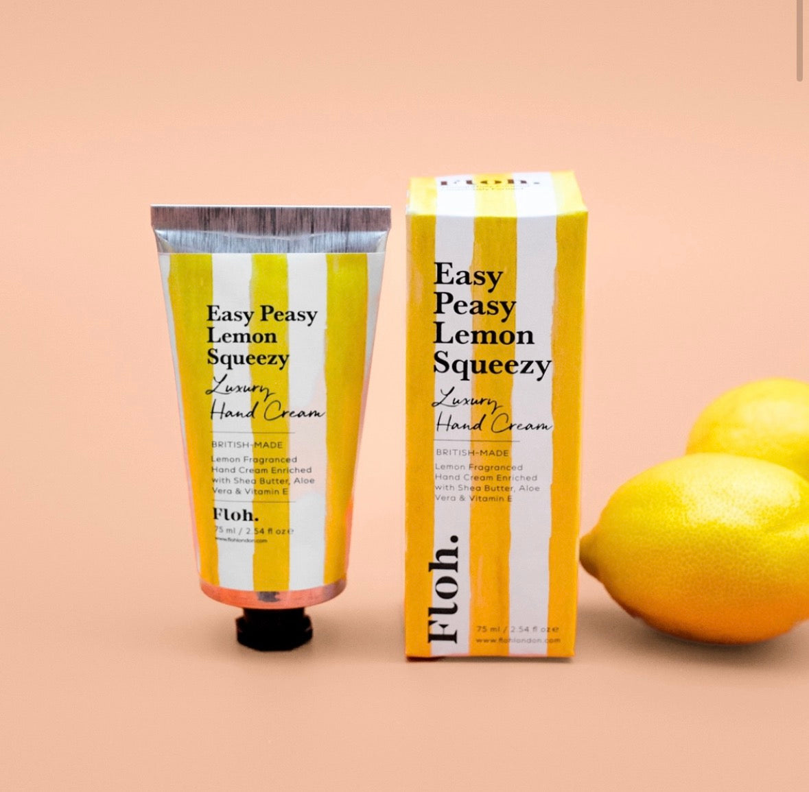 Easy Peasy lemon squeezy hand cream