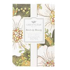 Birch and bloom scent sachet