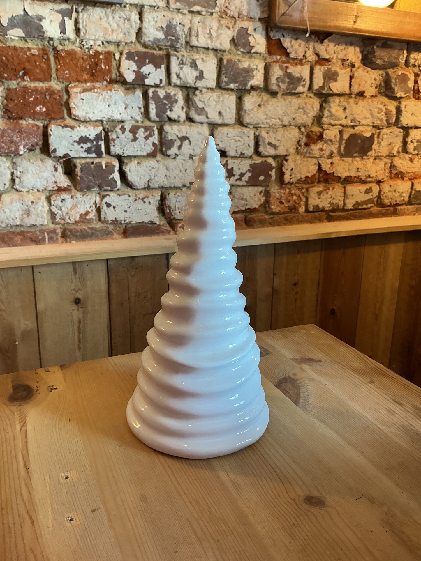 Large white ceramic Christmas Tree