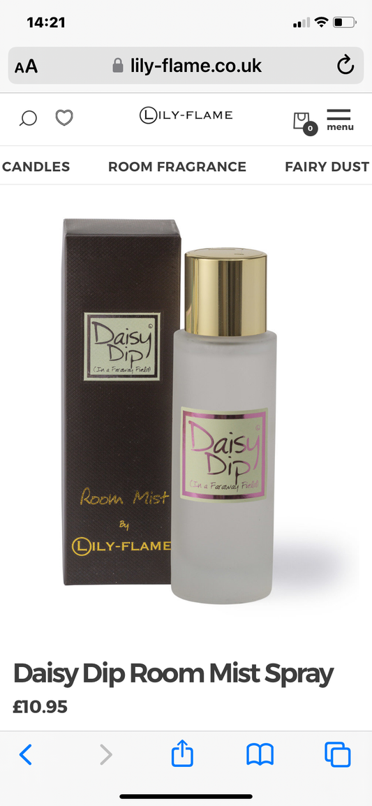 Daisy Dip room spray mist