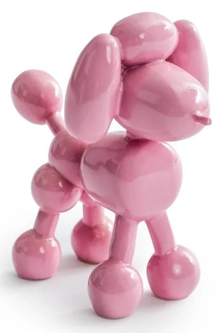 Pink Poodle Balloon Dog